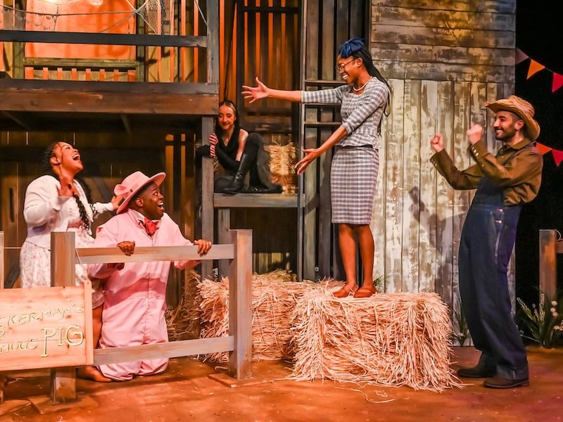 A lively and compassionate ‘Charlotte’s Web’ comes to life at Adventure Theatre