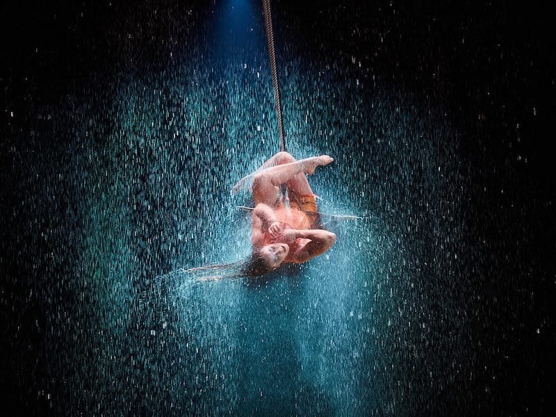 Spectacular play of light and rain in Cirque du Soleil’s ‘Luzia’