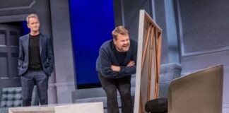 Razor-sharp laugh-out-loud exploration of aesthetics, insecurities, and friendship in ‘Art’ at Broadway’s Music Box Theatre