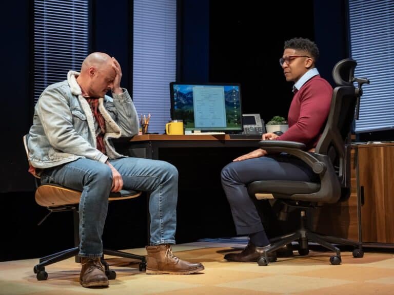 Uncommon buddies build ‘A Case for the Existence of God’ at Mosaic Theater
