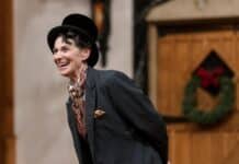 In praise of Angela Iannone as Charles Dickens in ‘A Christmas Carol’