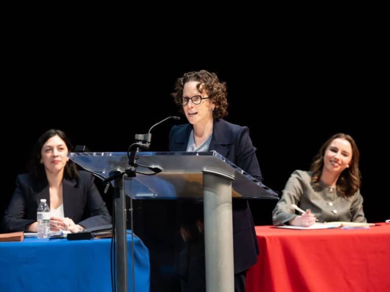The estates of Emilia and Desdemona duke it out in STC’s 2026 Mock Trial 