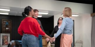 A confusing look at a women’s support group in ‘The Dinosaurs’ Off-Broadway at Playwrights Horizons