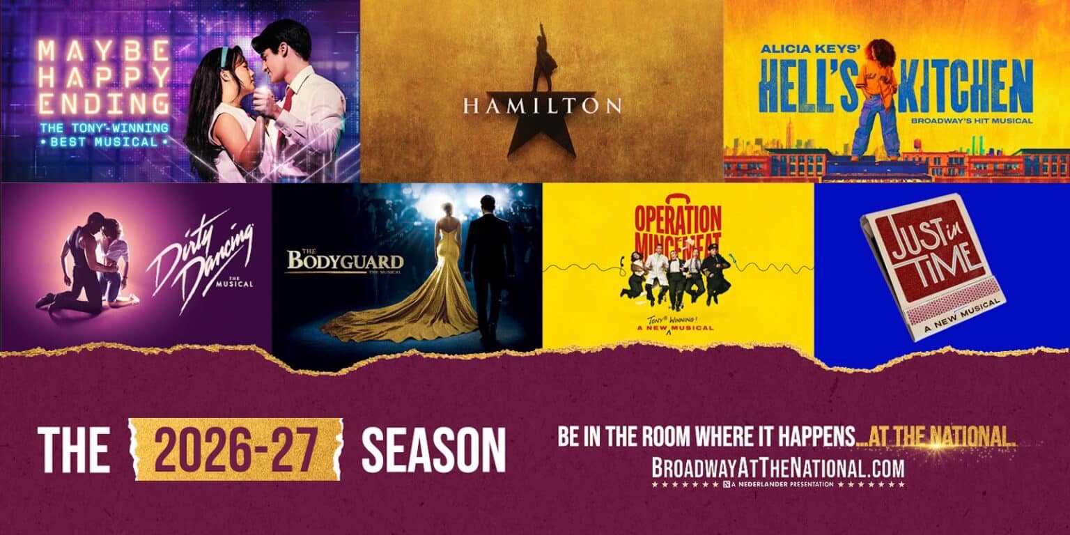 Broadway at the National announces 2026/27 season - DC Theater Arts