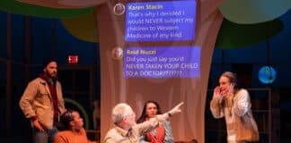 A mumps outbreak jolts a private school in powerful ‘Eureka Day’ at Theater J