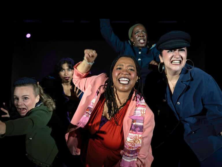 A lusty, gutsy ‘Lysistrata’ kicks off new Glass Canon Theatre Company