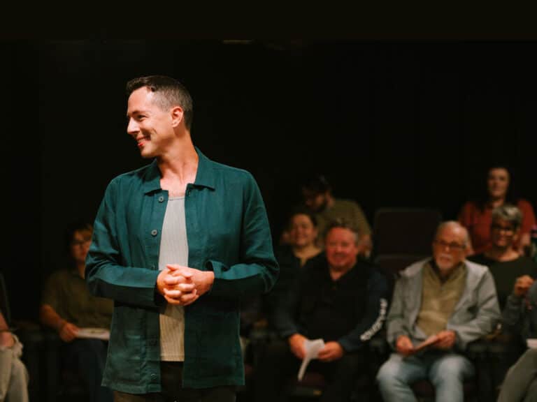 The audience is the supporting cast in ‘Every Brilliant Thing’ at Maryland Ensemble Theatre