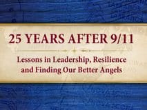 Ford’s Theatre marks 25 years since 9/11 with conversation on leadership and resilience